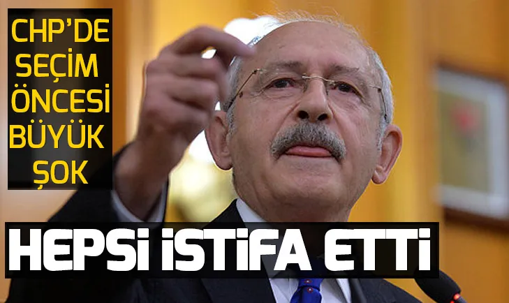 Hepsi istifa etti! Marmariste CHPye büyük şok