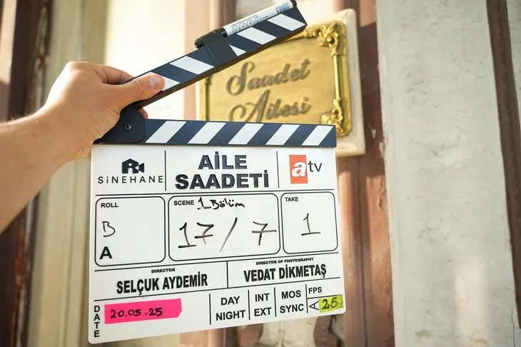 ’Aile Saadeti’nin tamamı sete çıktı! İşte oyunculardan ilk görüntüler...