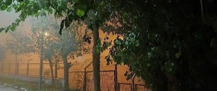 Son dakika: Diyarbakır'da etkili olan sis trafiği durma noktasına getirdi - 2