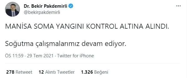 Son dakika: Türkiye genelindeki orman yangınlarında son durum ne? Tarım ve Orman Bakanı Bekir Pakdemirli açıkladı