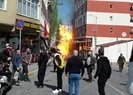 İSKİ çalışmasında doğal gaz borusunda patlama