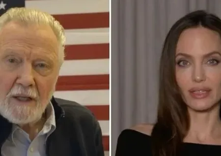 Angelina Jolie katil İsrail'e ateş püskürmüştü! Ünlü oyuncunun babası Jon Voight ise soykırımcılara destek verdi