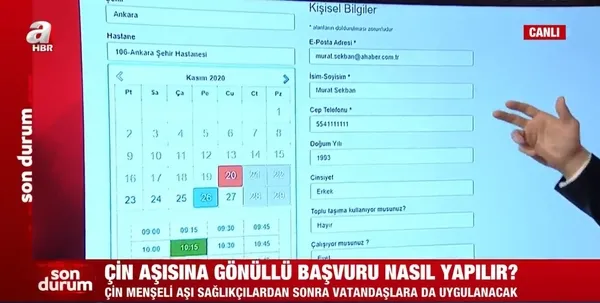 Çin'in Kovid-19 aşısı için başvurular başladı | Peki internetten nasıl başvuru yapılır? Kimler başvurabilir? İşte yanıtı - 4