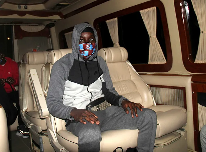 Trabzonspor'un yeni transferi Diabate şehre geldi - 1