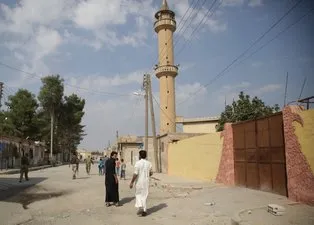 Tel Abyad'da terörsüz ilk Cuma namazı