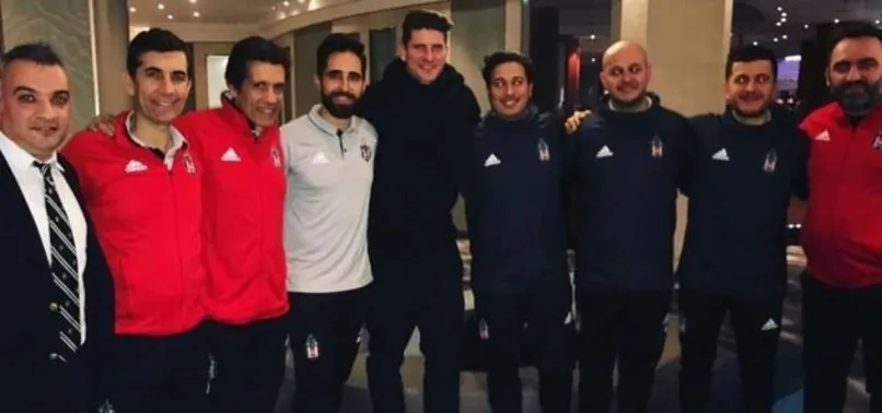 Gomez'den maç öncesi Beşiktaş'a ziyaret