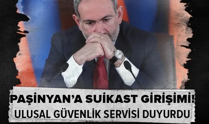 Son dakika: Paşinyan'a suikast girişimi!