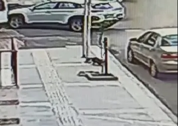 Dördüncü kattan düştü! O anlar kamerada