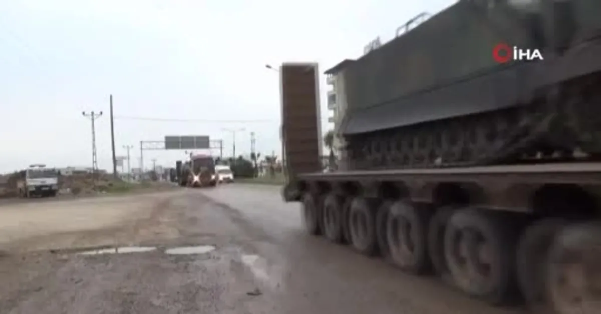 Suriye sınırına askeri sevkiyat | Video