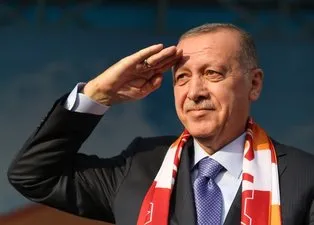 Başkomutan Recep Tayyip Erdoğan'dan asker selamı!