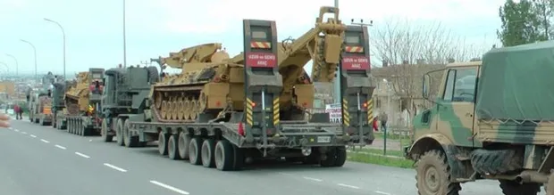 Sınıra komando sevkiyatı