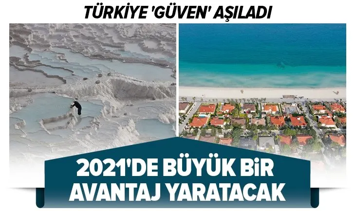 Son dakika: Türkiye turizmde tatilcilere 'güven' aşıladı: 2021'de büyük bir avantaj yaratacak