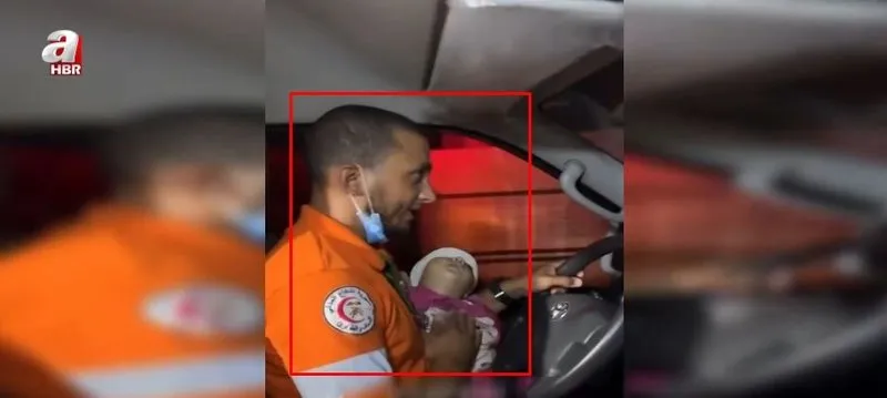 Soykırımın adı: Açlık ve bombalar! Gazze’de ambulans şoförünün kucağındaki bebeğe kalp masajı