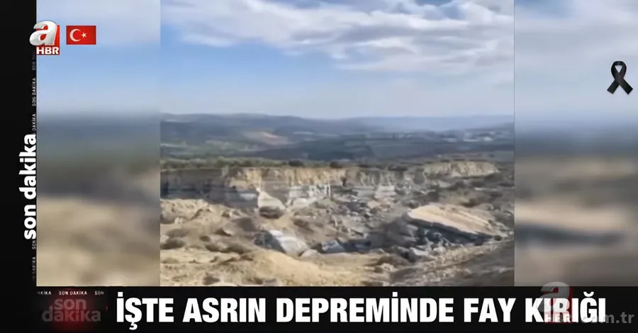 Depremin şiddetini ortaya koyan görüntü! Fay hattındaki kırık böyle kayıt altına alındı 10