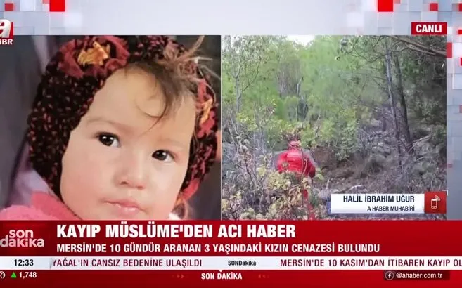 muslume bulundu mu kayip muslume den aci haber geldi detaylari a haber muhabiri aktardi ahaber video izle