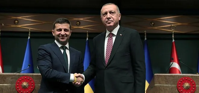 Başkan Erdoğan, Zelenskiy ile görüştü