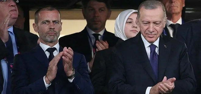 Başkan Erdoğan dev final için tribünde! İstanbul’da büyük coşku! 1.5 milyar insan takipte...