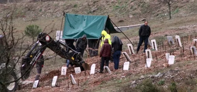 Kimsesizler mezarlığından çıkarılıp eşine teslim edildi!