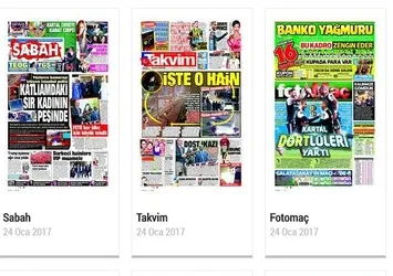 Günün gazeteleri