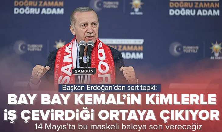 Başkan Erdoğandan Kılıçdaroğluna sert tepki