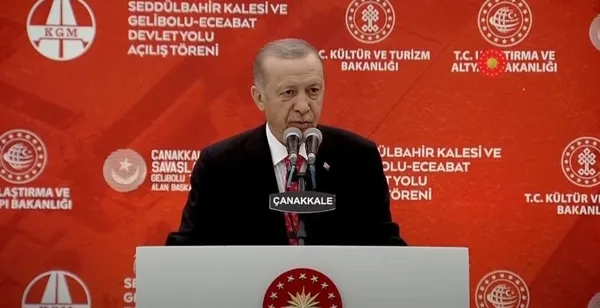 Başkan Erdoğan’dan Çanakkale’de çifte açılış! Gelibolu-Eceabat arası 25 dakikaya düşüyor
