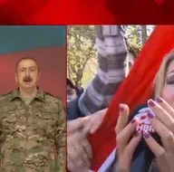 Son dakika: Karabağın kalbi Şuşa kenti işgalden kurtarıldı! Azerbaycanlı vatandaşlar A Haber canlı yayınında gözyaşlarıyla sevindi