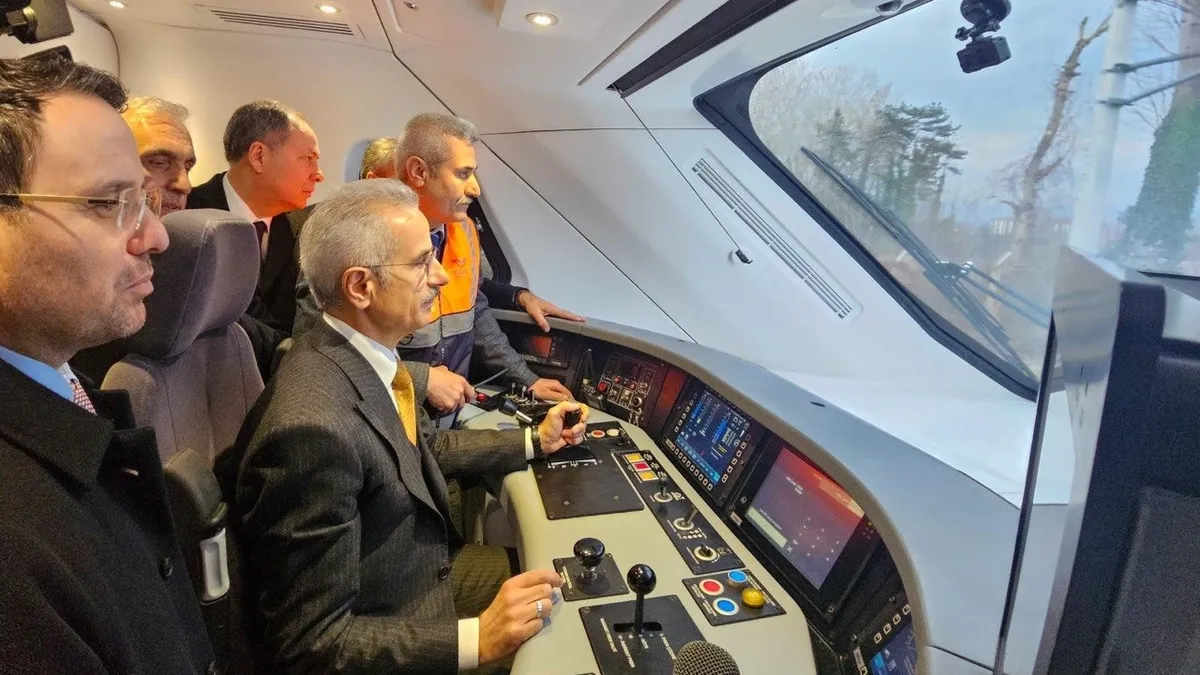 Türkiye için milat: Yerli ve milli ilk hızlı trenimiz başarıya ulaştı