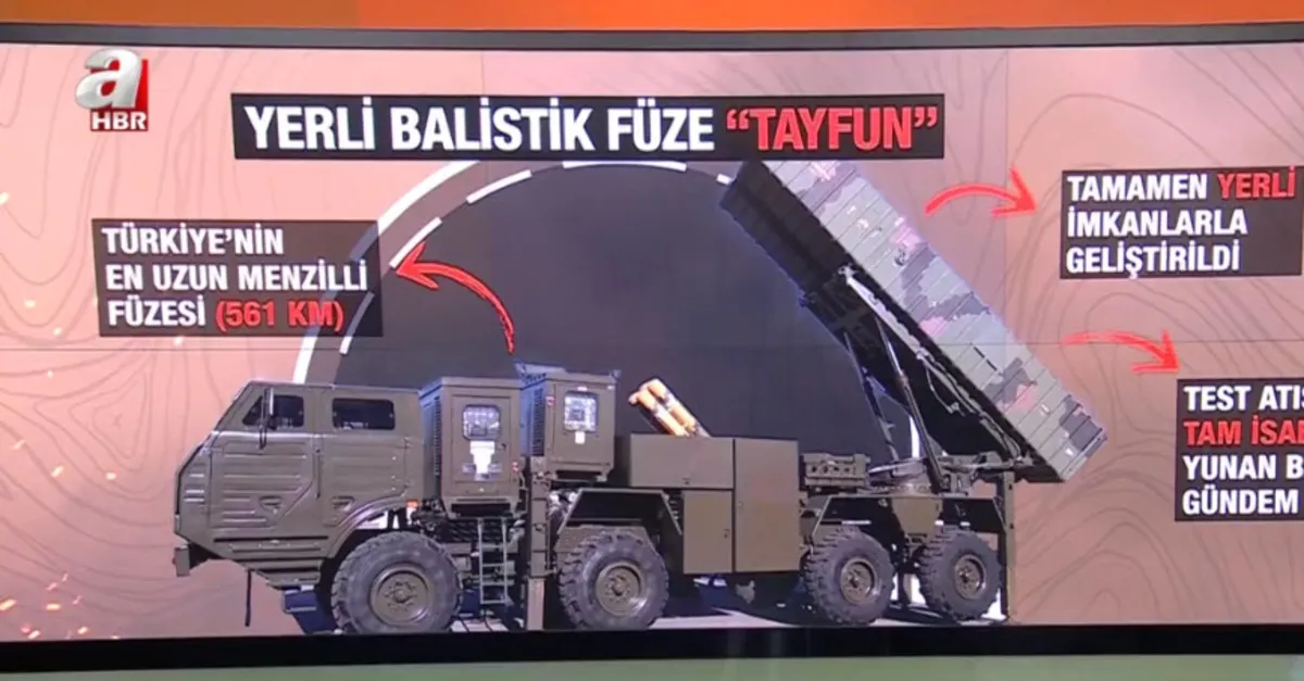 Dünya Türkiye'nin "Tayfun" füzesini konuşuyor! Tayfun ile sahadaki dengeler sil baştan! Abdullah Ağar'dan çarpıcı sözler: Denklem çok başka tarafa gidecek