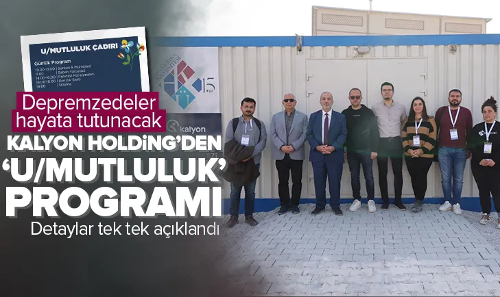 Kalyon Holding’den ’U-Mutluluk Programı’