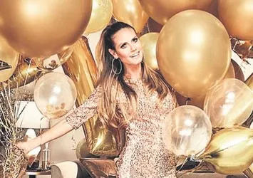 Heidi Klum'un yılbaşı elbisesi 79 TL!