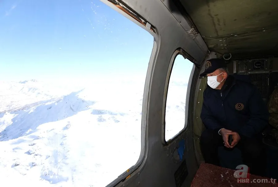 Milli Savunma Bakanı Hulusi Akar Irak sınırında! Sıfır noktasında kritik toplantı 25