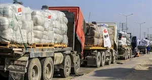 Türkiye’den Gazze’ye 101 bin 271 tonluk insani yardım