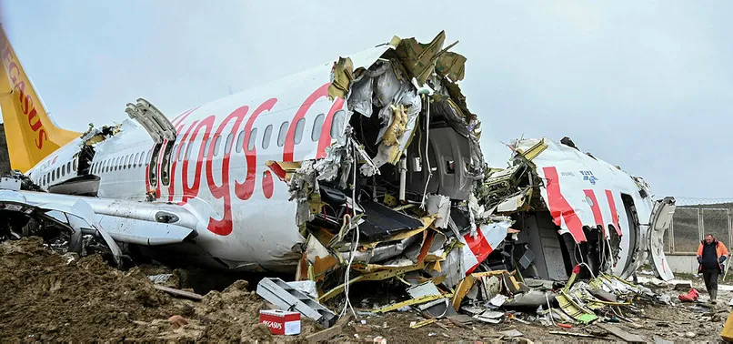 Sabiha Gökçen Havalimanı'da kaza yapan uçağın pilotları!