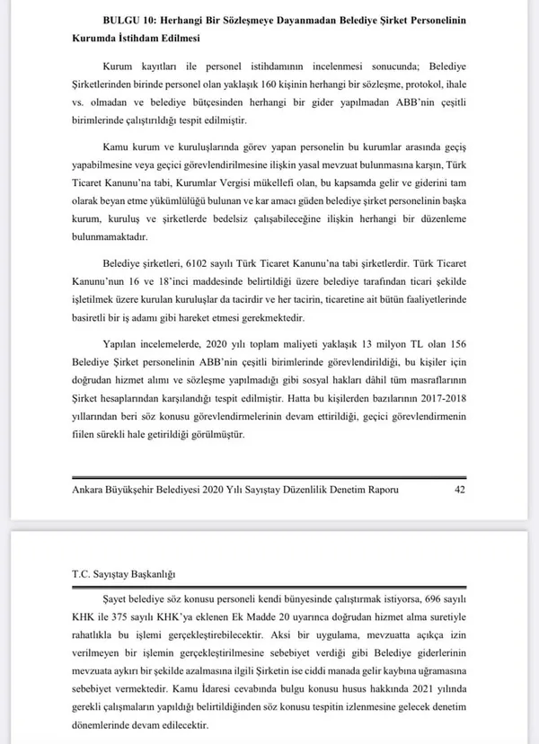 Ankara Büyükşehir Belediyesi Başkanı Mansur Yavaş’ın usulsüzlüğü Sayıştay’a takıldı! 160 personel nasıl alındı?