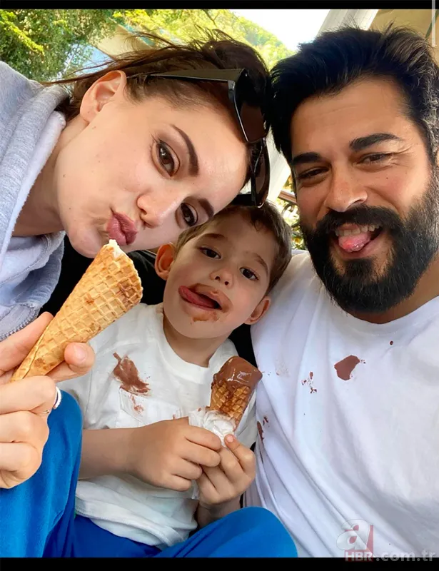 Burak Özçivit'in 3.5 aylık hamile eşi Fahriye Evcen'den hayran bırakan şezlong pozu! Minik Karan'la koronavirüse yakalanmıştı 2