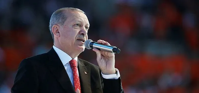Cumhurbaşkanı Erdoğan, AK Parti’nin seçim beyannamesini açıkladı