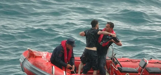 Zonguldak’ta denize düşen ve ölümden kurtarılan genç ekiplere teşekkür etti