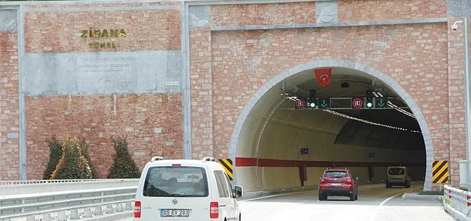Yeni Zigana Tüneli yoğun ilgi gördü! 3 haftada 100 binin üzerinde araç yararlandı