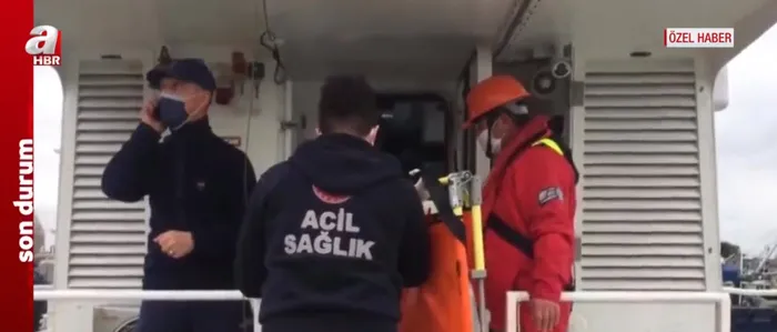 Son dakika: Kocaeli'de balıkçı teknesi battı! Teknedeki 3 kişi Kıyı Emniyeti ekiplerince kurtarıldı - 2