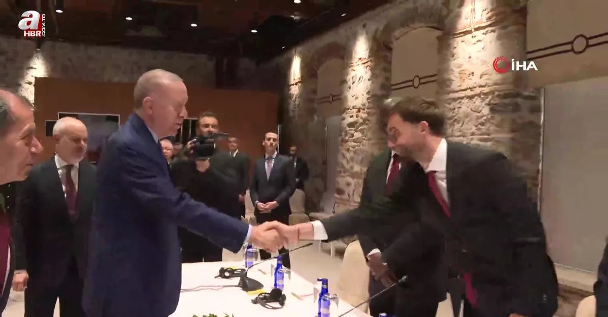 Başkan Erdoğan Galatasaray'ı kabul etti!