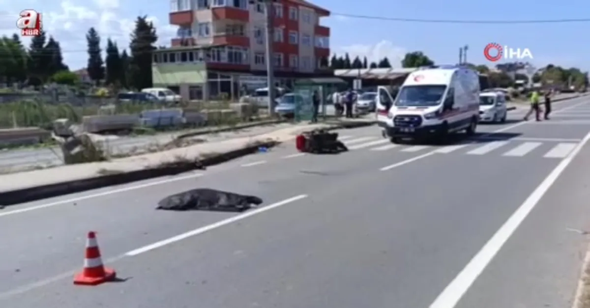 Korkunç kaza: Anne öldü kızı yaralandı