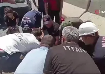 Mardin’de minibüs duvara çarptı: 1 yaralı