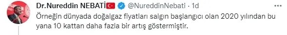 CHP Sözcüsü Faik Öztrak'a Hazine ve Maliye Bakanı Nureddin Nebati'den "TABLO" yanıtı 12