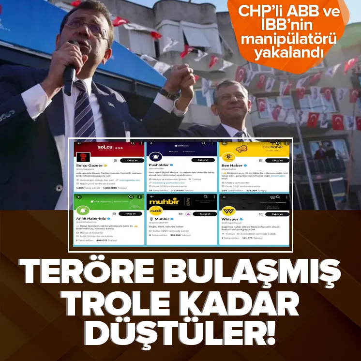 ABB ve İBBye çalışan trol yakayı ele verdi!