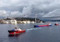 İstanbul Boğazı'nda gemi arızalandı