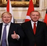 Londra'daki Dörtlü Zirve'den ilk kareler...