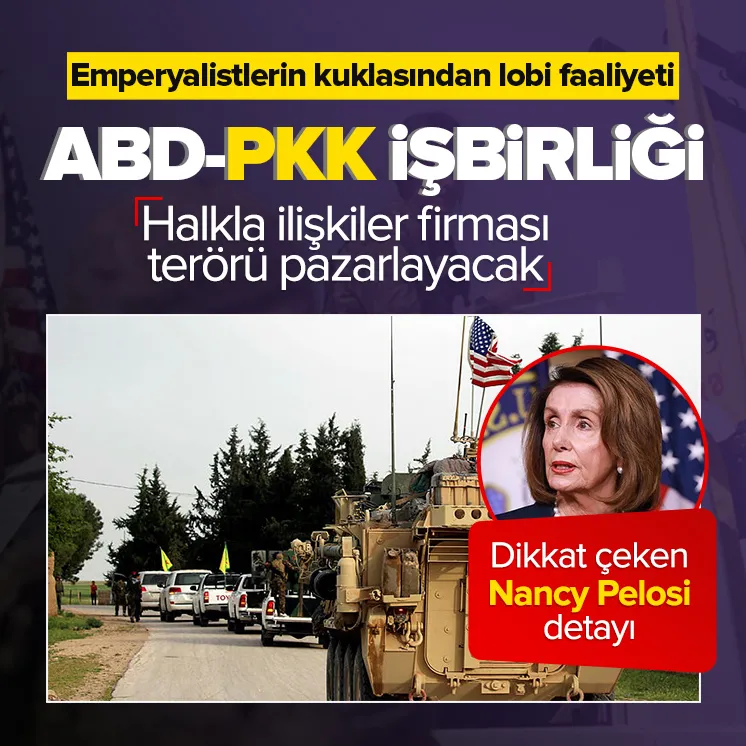 Terör örgütü PKK-YPGden lobi faaliyeti