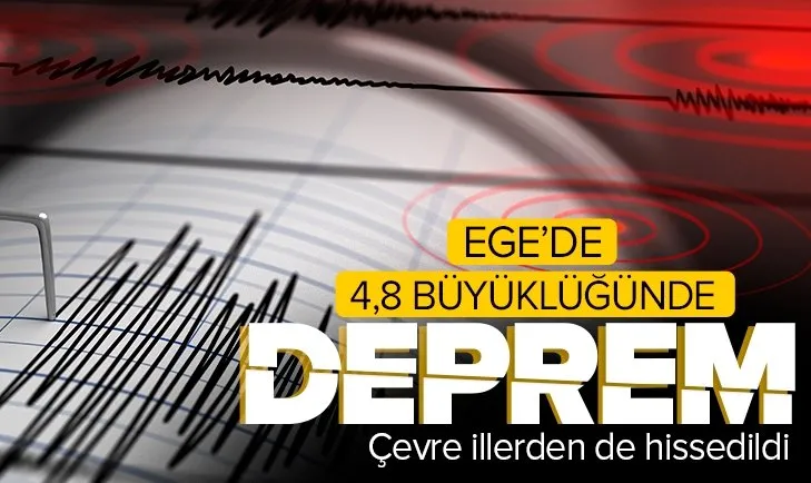 Ege’de 4.8 büyüklüğünde deprem! Antalya, Denizli ve Muğla’da hissedildi | SON DEPREMLER