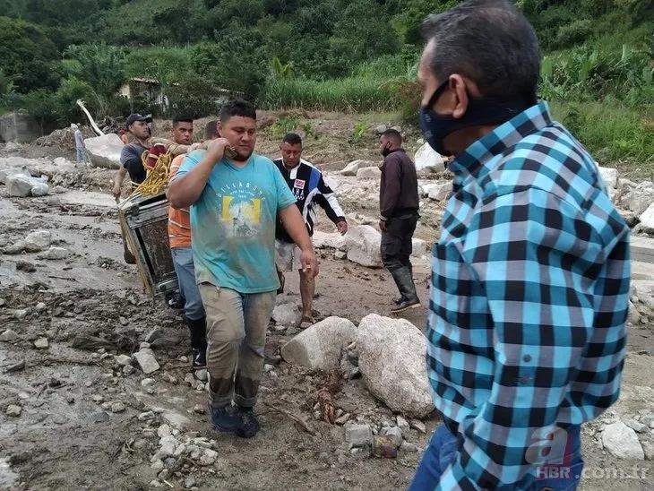 Venezuela’da heyelanda ölü 20’ye yükseldi, 17 kişi kayboldu