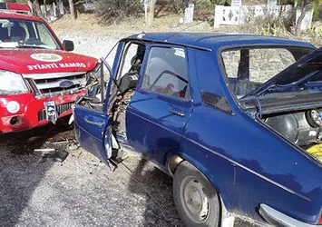 Kütahya'da feci kaza: 3 yaralı